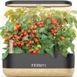 10-Pod Hydroponic Growing System with LED Light
