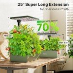 SUNCOZE Indoor Hydroponic Garden Kit with 20 Pods
