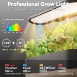 10-Pod Hydroponic Growing System with LED Light