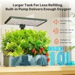 SUNCOZE Indoor Hydroponic Garden Kit with 20 Pods