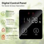 SUNCOZE Indoor Hydroponic Garden Kit with 20 Pods