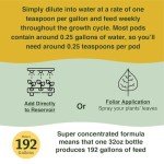 Hydroponic Booster Fertilizer - Super Concentrated 32oz