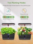 Indoor Hydroponic Garden Kit with LED Grow Light