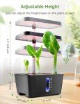 Indoor Hydroponic Garden Kit with LED Grow Light