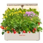 SUNCOZE Indoor Hydroponics System with 12 Pods