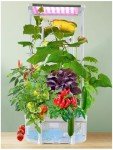 Smart Hydroponic Gardening System with LED Grow Light