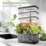 Indoor Hydroponic Garden Kit with LED Light