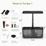 Indoor Hydroponic Garden Kit with LED Light