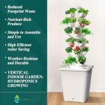 30-Plant Indoor Vertical Hydroponic Tower System