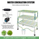 LAPOND 108-Plant Hydroponic Growing System Kit