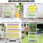 LAPOND 108-Plant Hydroponic Growing System Kit