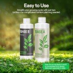 VIVOSUN Hydroponic Plant Nutrients Bundle A & B