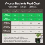 VIVOSUN Hydroponic Plant Nutrients Bundle A & B