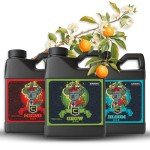3-Part Hydroponic Nutrient Kit for Healthy Growth