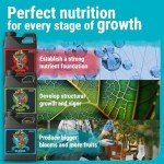3-Part Hydroponic Nutrient Kit for Healthy Growth