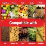 3-Part Hydroponic Nutrient Kit for Healthy Growth