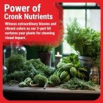 3-Part Hydroponic Nutrient Kit for Healthy Growth