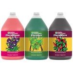General Hydroponics Flora Grow, Bloom, Micro Set