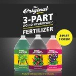 General Hydroponics Flora Grow, Bloom, Micro Set