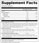 Organic Super Greens Powder with Probiotics – 25 Servings