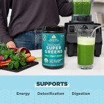 Organic Super Greens Powder with Probiotics – 25 Servings