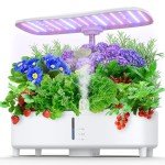15-Pod Hydroponics Indoor Garden System Kit