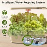 LYKOCLEAN 12-Pod Hydroponics Indoor Herb Garden