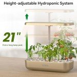 LYKOCLEAN 12-Pod Hydroponics Indoor Herb Garden