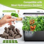 50 Pack Hydroponic Seed Starter Pods with Labels
