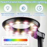 Indoor Hydroponics Tower Kit with LED Grow Light