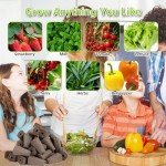 50 Pack Hydroponic Seed Starter Pods with Labels