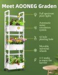 AOONEG Indoor Hydroponic Herb Garden System