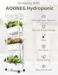 AOONEG Indoor Hydroponic Herb Garden System