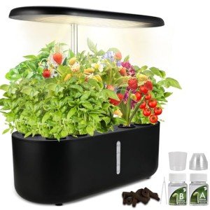 Tigvio 10 Pod Indoor Hydroponic Garden Kit