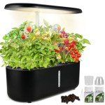 Tigvio 10 Pod Indoor Hydroponic Garden Kit