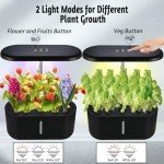Tigvio 10 Pod Indoor Hydroponic Garden Kit