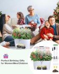 Smart Hydroponic Garden System with Grow Light