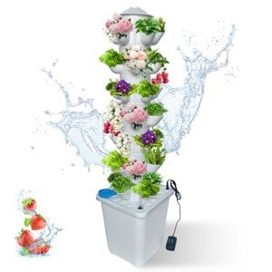 35-Pot Hydroponics Vertical Tower Garden System