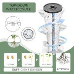 Indoor Vertical Hydroponics Tower Garden System