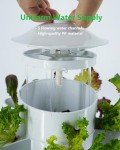 DPROOTS Vertical Hydroponic Growing System with 30 Pods