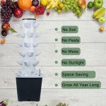 Indoor Vertical Hydroponics Tower Garden System