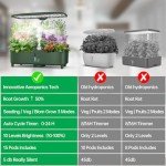 Indoor Hydroponic Herb Garden Kit with Timer