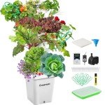 GROWNEER Smart Hydroponic Tower Garden System
