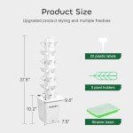 GROWNEER Smart Hydroponic Tower Garden System