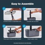 Compact Hydroponic Garden with LED Light – 6 Pods