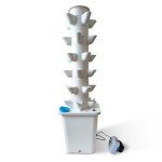 30-Pot Hydroponic Tower Garden System with Timer