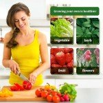 30-Pot Hydroponic Tower Garden System with Timer