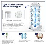 5-Layer Hydroponic Tower for Indoor/Outdoor Gardening