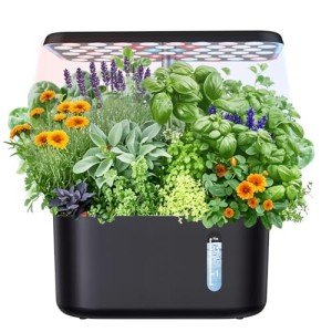 Sonicgrace Indoor Hydroponic System with LED Light