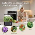 Sonicgrace Indoor Hydroponic System with LED Light